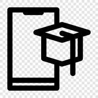 commencement, college, university, commencement speaker icon svg