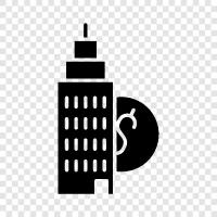 Commercial Property, Office Property, Real Estate, Property icon svg