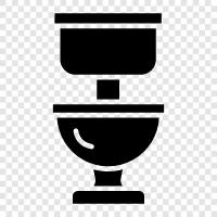 commode, toilet, bathroom, portable icon svg