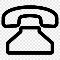 communication, phone, receiver, handset icon svg