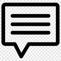 communication, dialogue, discussion, news icon svg