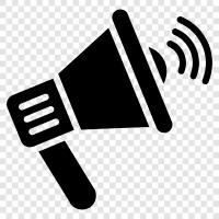 communication, voice, public address, amplification icon svg
