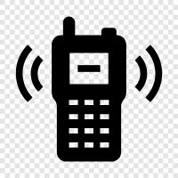 communication, radios, walkie talkies, cell phone icon svg