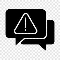 communication, error, error message, message icon svg