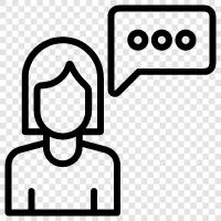 communication, language, speaking, dialogue icon svg