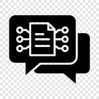 communication, data communication, data transmission, network protocol icon svg