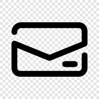 Kommunikation, Senden, Senden von EMail, EMail symbol