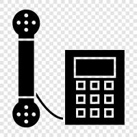 communication, phone, telephone line, telephone system icon svg