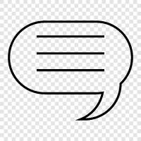 communication, discuss, chat, discussion icon svg