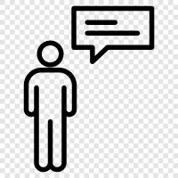 communication, talking about, discussion, talking about something icon svg