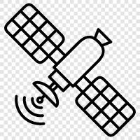 communication, data, internet, satellite TV icon svg