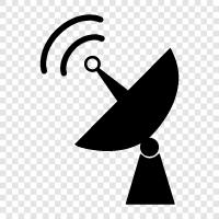 communications, technology, satellite imaging, satellite navigation icon svg