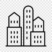 community, culture, neighborhood, city life icon svg