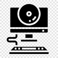 Compact Disc, music, audio, album icon svg