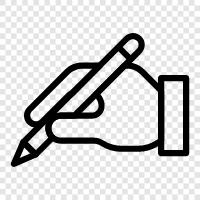 composition, writing advice, writing exercises, writing tips icon svg