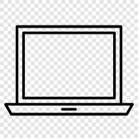 computer, laptop, computer pc, notebook icon svg