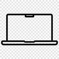 computer, laptop computer, laptop, notebook icon svg