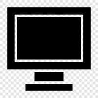 Computer, Computermonitor, Monitor, Display symbol