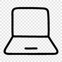 computer, gadgets, technology, portable icon svg