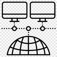 Computer, Computer Networks, Internet, Communications icon svg