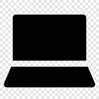 computer, laptop computer, notebook, portable computer icon svg