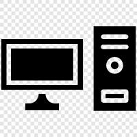 computer desk, computer monitor, computer software, computer hardware icon svg