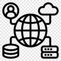 computer, network, hosting, web hosting icon svg