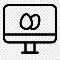 computer, laptop, operating system, software icon svg