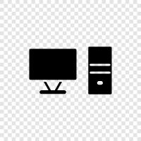 Computer, Laptop, Desktop, Gaming symbol