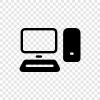 computer, personal computer, laptop, desktop icon svg