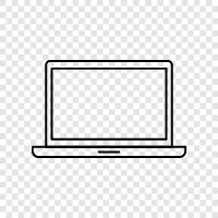 computer, laptop, computer hardware, laptops icon svg