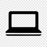 computer, laptop computer, computer hardware, computer software icon svg