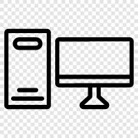 Computer, Laptop, Desktop, Gaming symbol