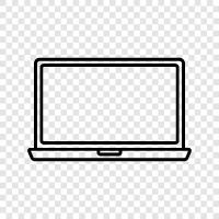 computer, device, portable, battery icon svg