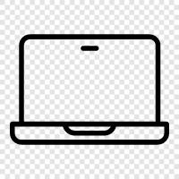 Computer, LAPTOP, TECH, COMPUTERS symbol