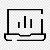 computer, laptop computer, computer hardware, computer software icon svg