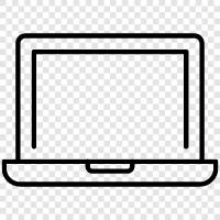 Computer, LaptopComputer, Computersystem, Personal Computer symbol