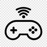 computer game, video game, arcade game, console game icon svg