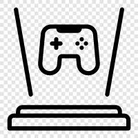 computer games, video games, action games, adventure games icon svg