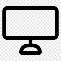 Computer, Laptop, Desktop, LCD symbol