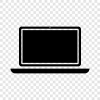 computer, device, notebook, netbook icon svg