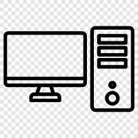 computer, laptop, desktop, computer accessories icon svg