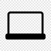 Computer, Laptop computer, Laptops, Computer laptops icon svg