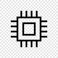 computer, central processing unit, microprocessor, meltdown icon svg