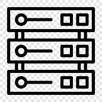 computer, netzwerk, software, system symbol