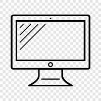 Computer, Monitor, LCD, LED symbol