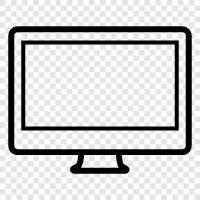 computer, monitor, display, output icon svg