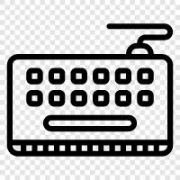 ComputerTastatur, LaptopTastatur, mobile Tastatur, TypistenTastatur symbol