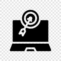 computer, gadget, electronics, laptop computer icon svg