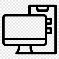 computer, laptop, computer system, software icon svg